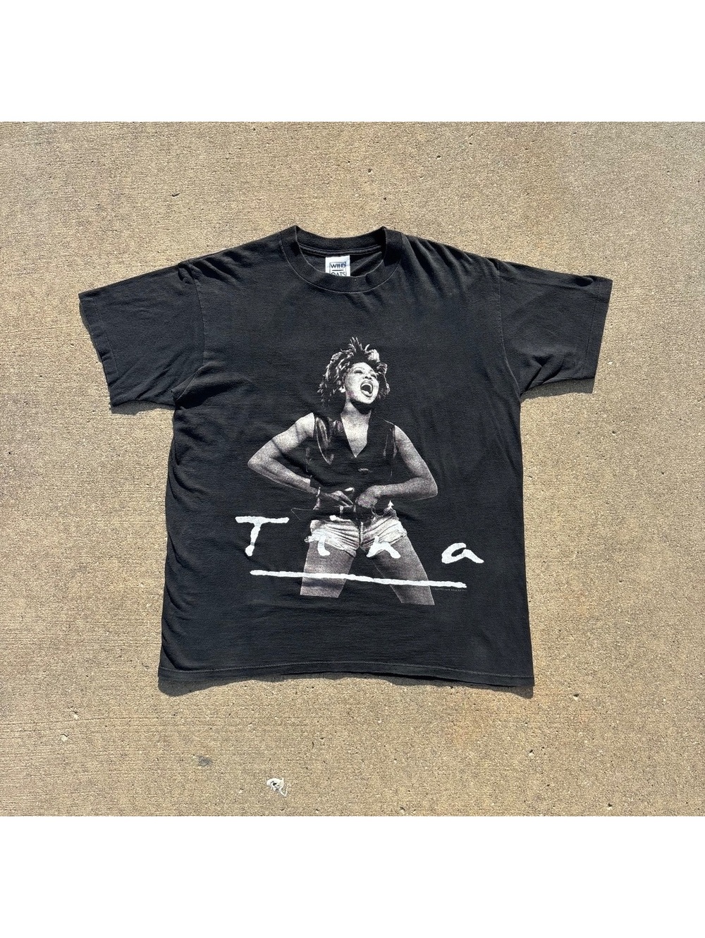 Vintage 1993 Tina Turner What’s Love Tour Tee Wild Oats L